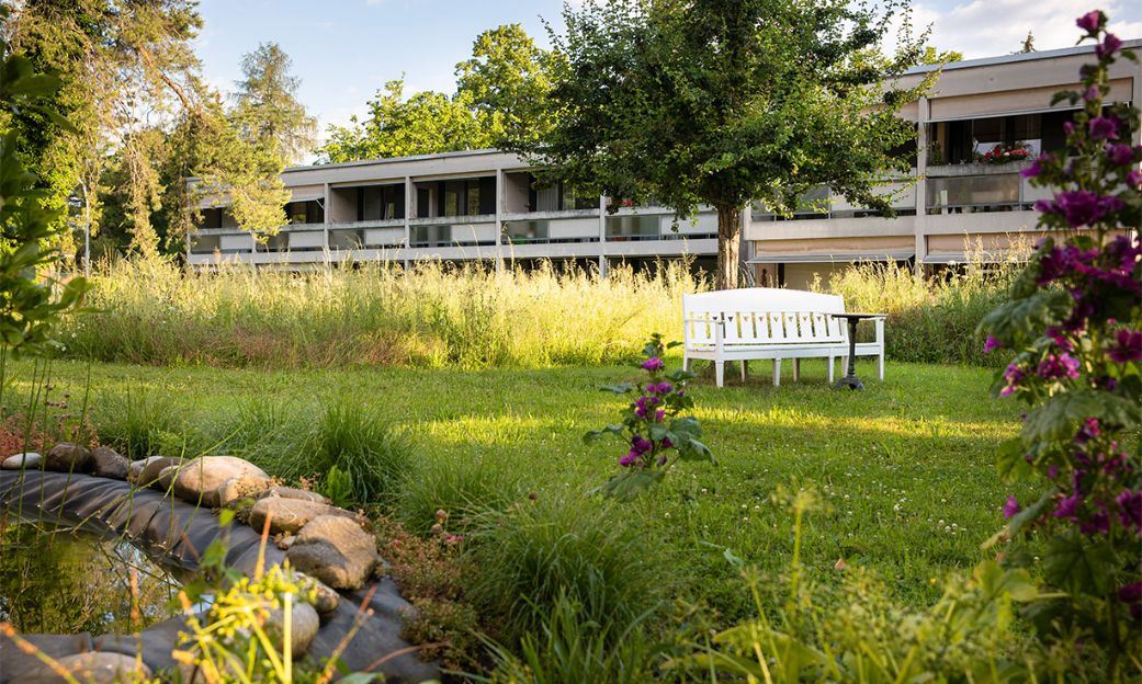 Gellertfeld Garten Gelegenheit zum Verweilen in der Parkanlage