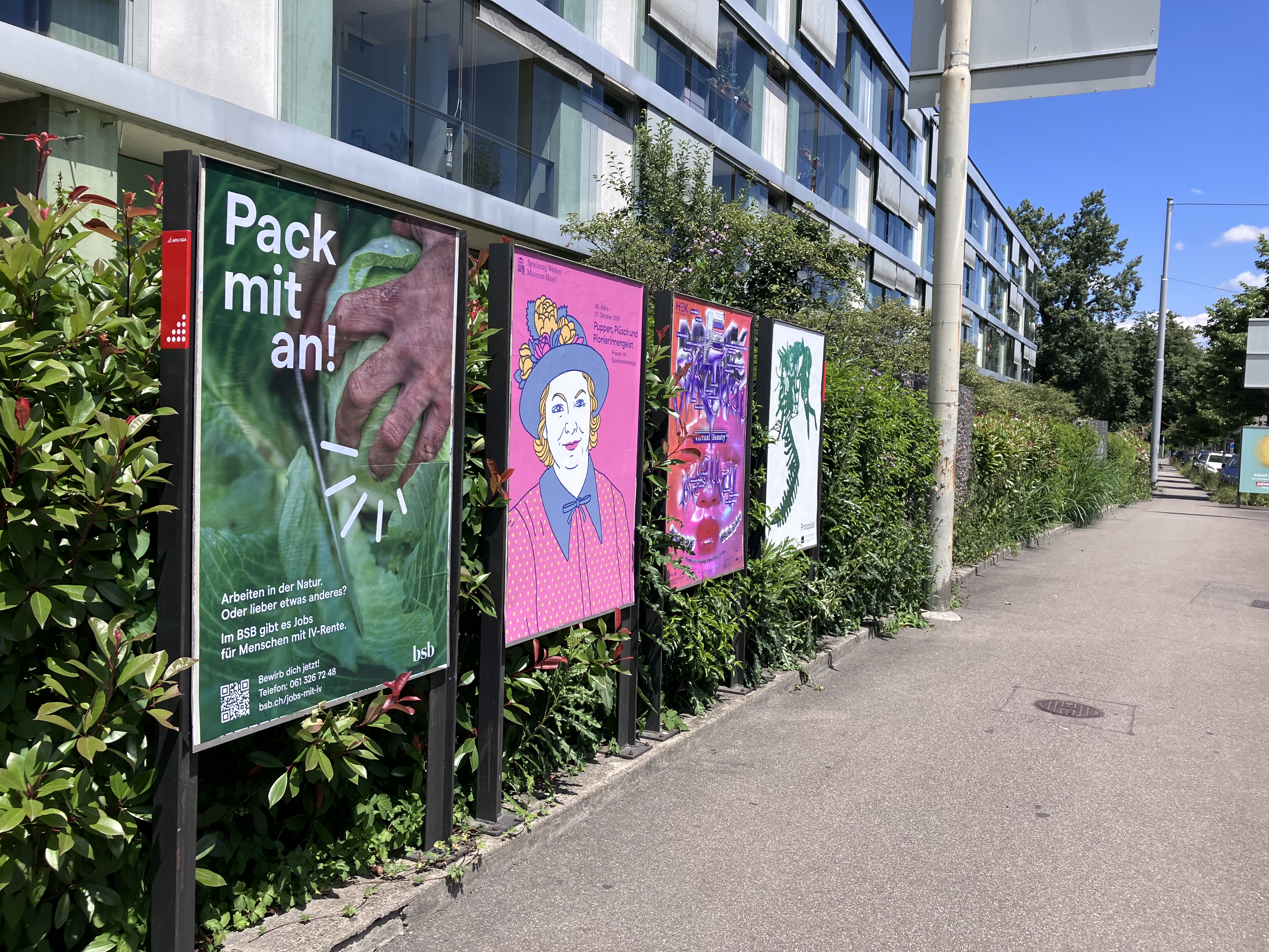 BSB Plakatkampagne Pack mit an für Menschen mit IV-Rente, Foto quer 1